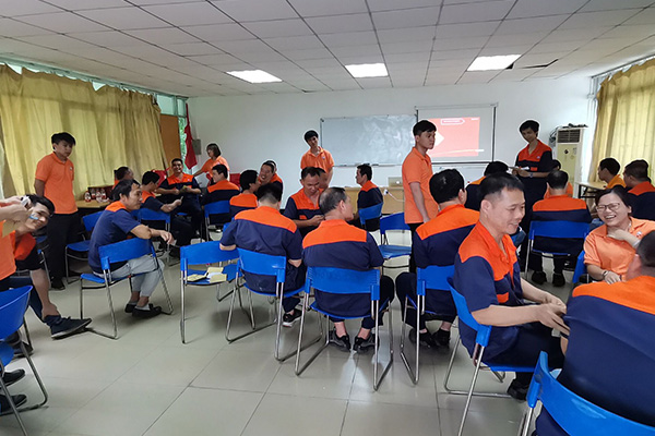 隆泰美東積極心態(tài)和優(yōu)秀員工培訓