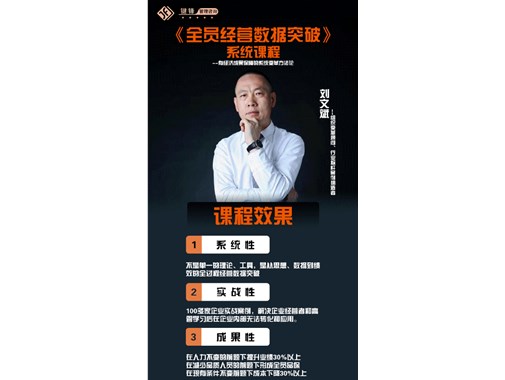 全員經營數據突破系統課程